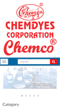 Mobile Screenshot of chemdyes.net